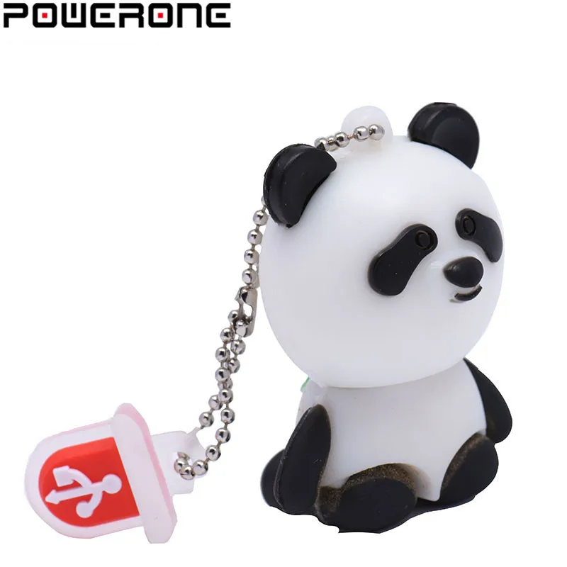 Usb флеш накопитель POWERONE в виде панды 4/8/16/32/64 ГБ|USB флэш-накопители| |
