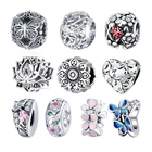 Женский браслет божья коровка из серебра 925 пробы