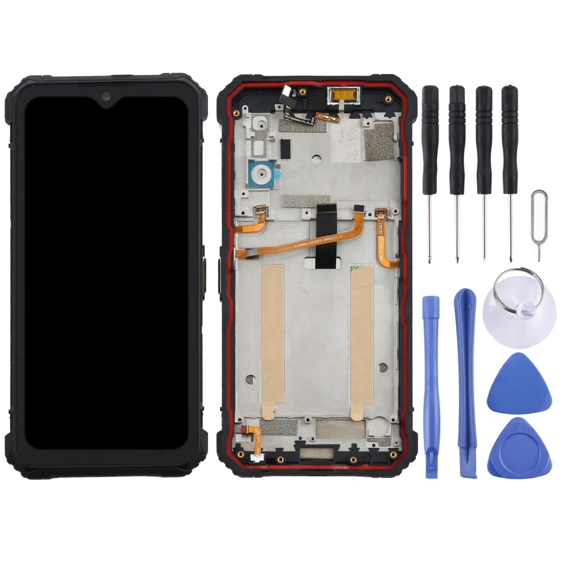 Ceny IPartsBuy Na Panel Dotykowy Osłona Ulefone 7 + Komplet LCD