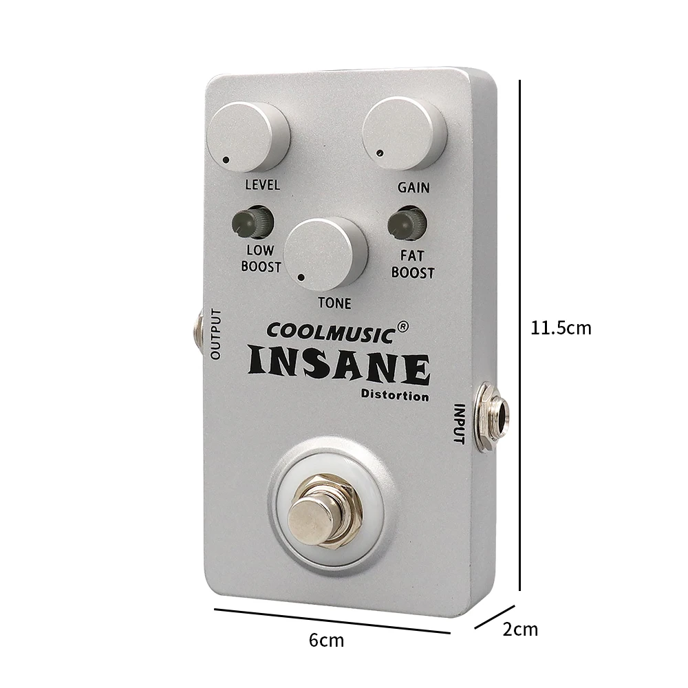 Coolmusic Insane Distortion гитарная педаль эффектов