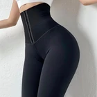 Женские Бесшовные штаны для спортзала и йоги с логотипом сделай сам