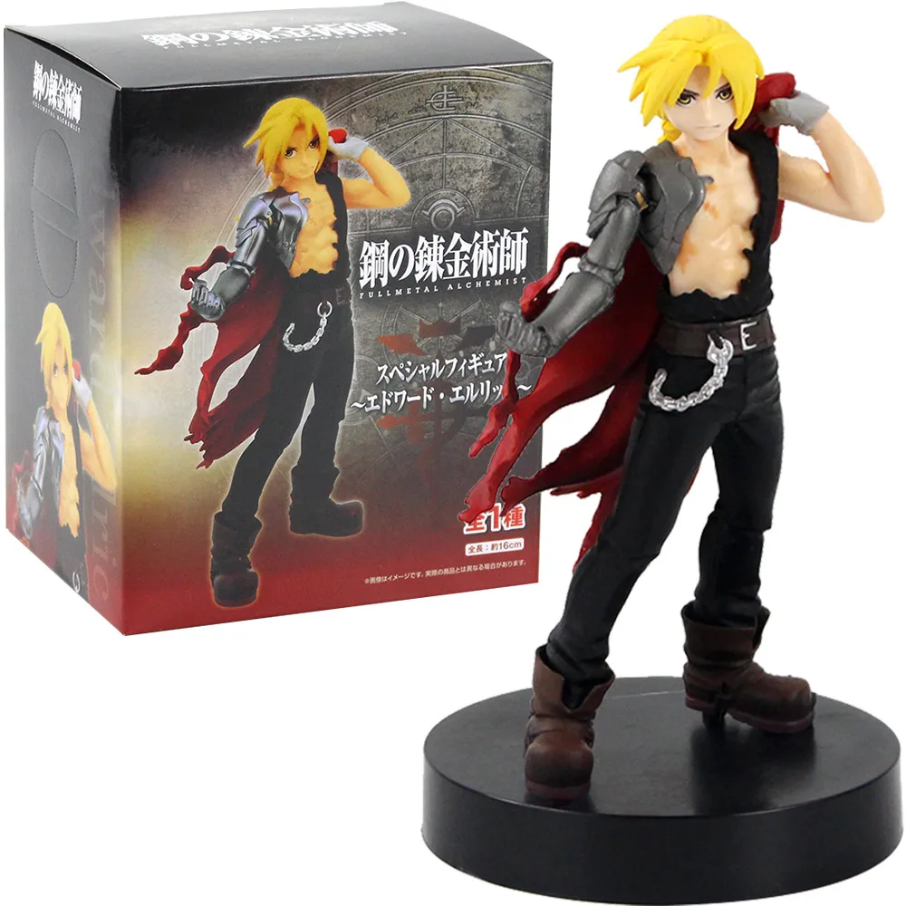 18 см цельнометаллическая фигурка алхимика Эдвард Элрик специальная японское