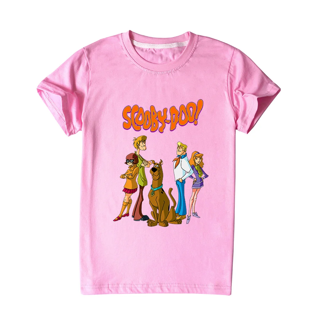 

Scooby-Doo Children Clothing Baby Boy summer Clothes Girls Cute Cotton Long Sleeve T-shirt Kids Cartoon T Shirts Toddler Top Tee
