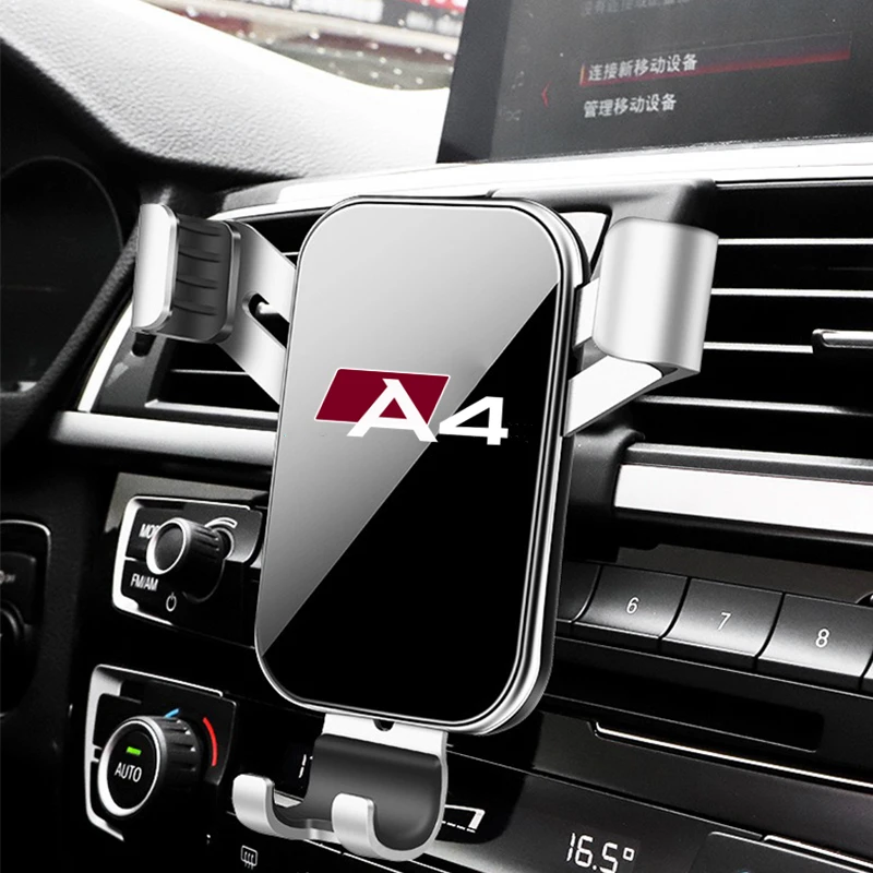 car gps navigation mobile phone holder bracket mobile for iphone samsung huawei xiaomi for audi a3 a4 a5 a6 a7 a8 q3 q5 q7 q8 free global shipping