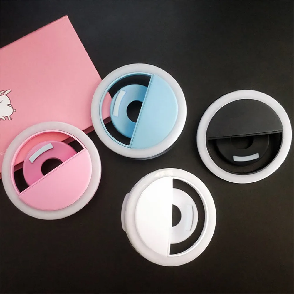 

Led Selfie Ring Light Novelty Makeup Light Mobile Phone Camera Night Light