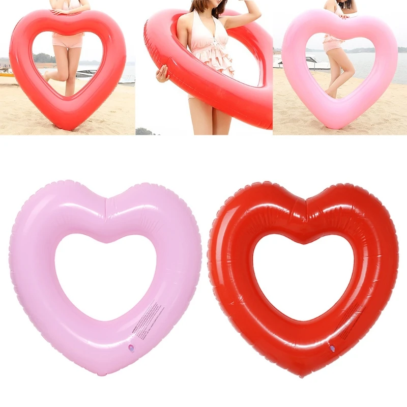 Гигантский надувной матрас в форме сердца для бассейна | Спорт и развлечения