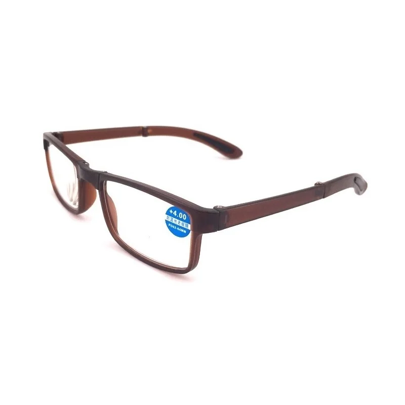 Очки для чтения складные мужчин и женщин в винтажном стиле квадратной формы при