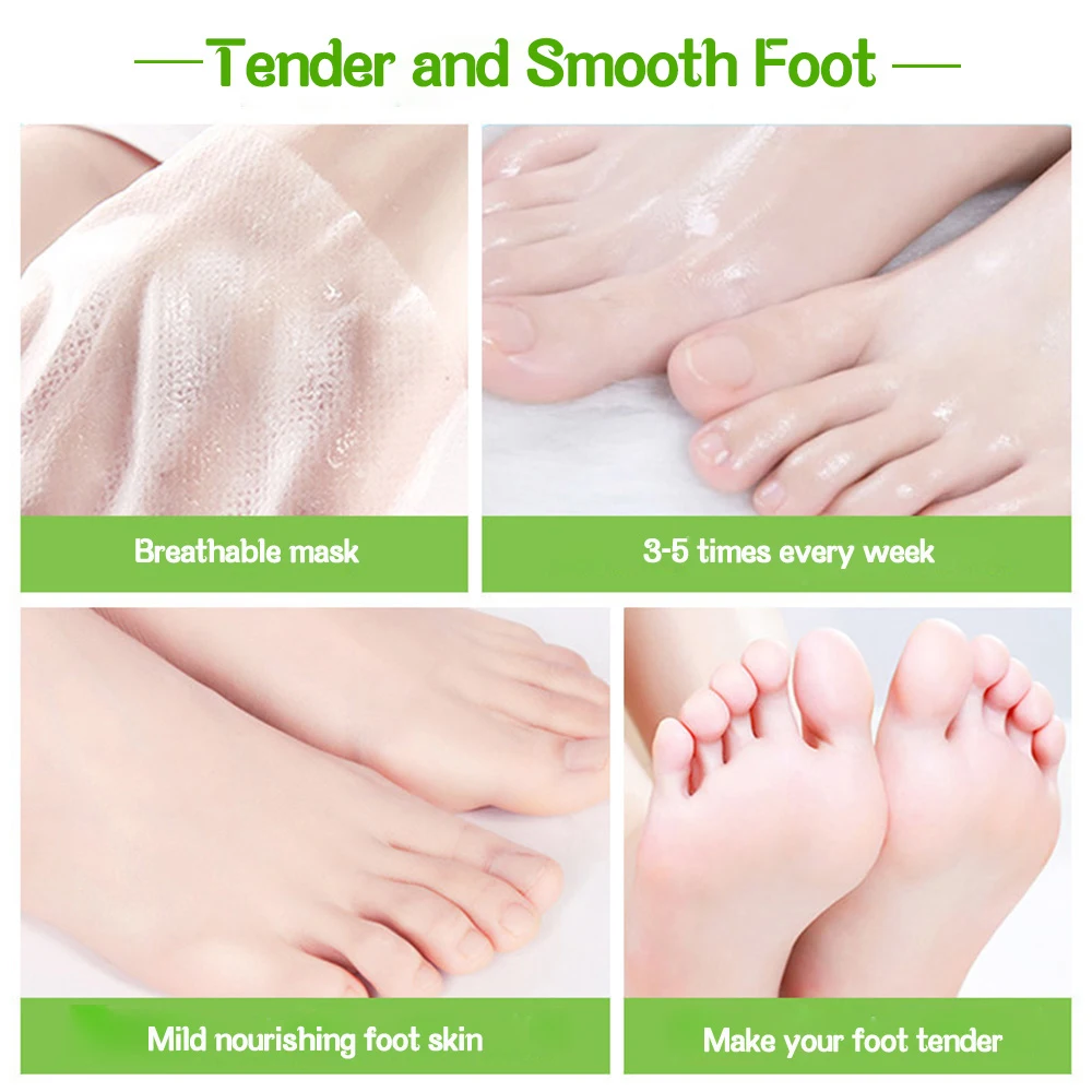14 pairs Exfoliating Feet Mask Foot mask Health Care Mask Peeling Beauty Foot Remove Beriberi Callosity Feet