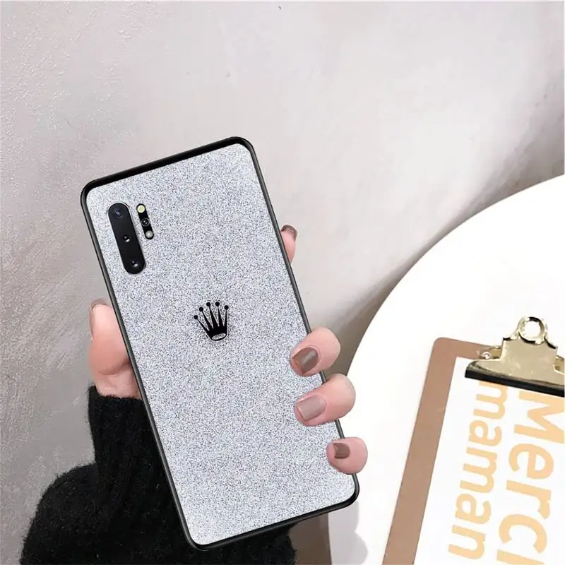 

Rolexs Crown Phone Case For Samsung Note8 9 10 20 Case For Note10Pro 10lite 20ultra M20 M31 Funda Case