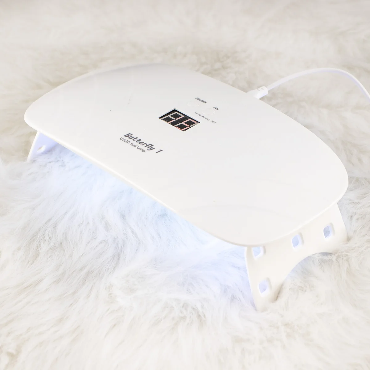 Сушилка для ногтей Lihgt переносная 24 Вт радужная лампа УФ светодиодная мини