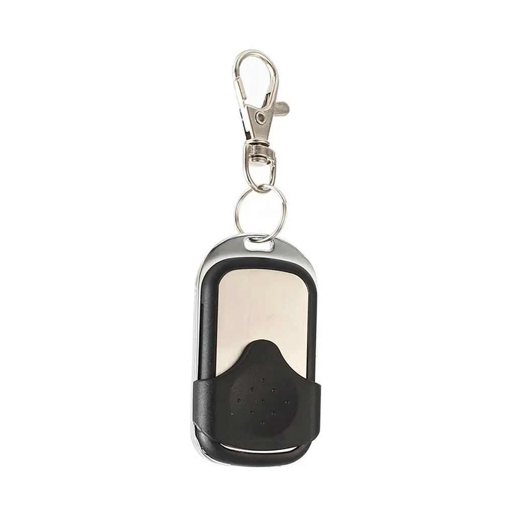 

433MHz Wireless Universal Copy Remote Control Metal Push Cover 4 Key Garage Door Duplicator Car Key Fob Auto Alarm System