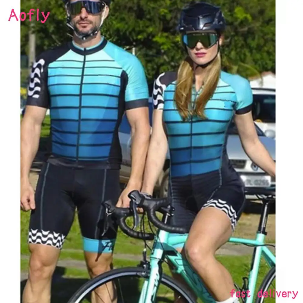 

Summer Wome's Riding Skinsuit Sets Cycling Jersey Suits Bicycle Jumpsuit Kits Roupa De Ciclismo Triathlon Uniform Quick Drying