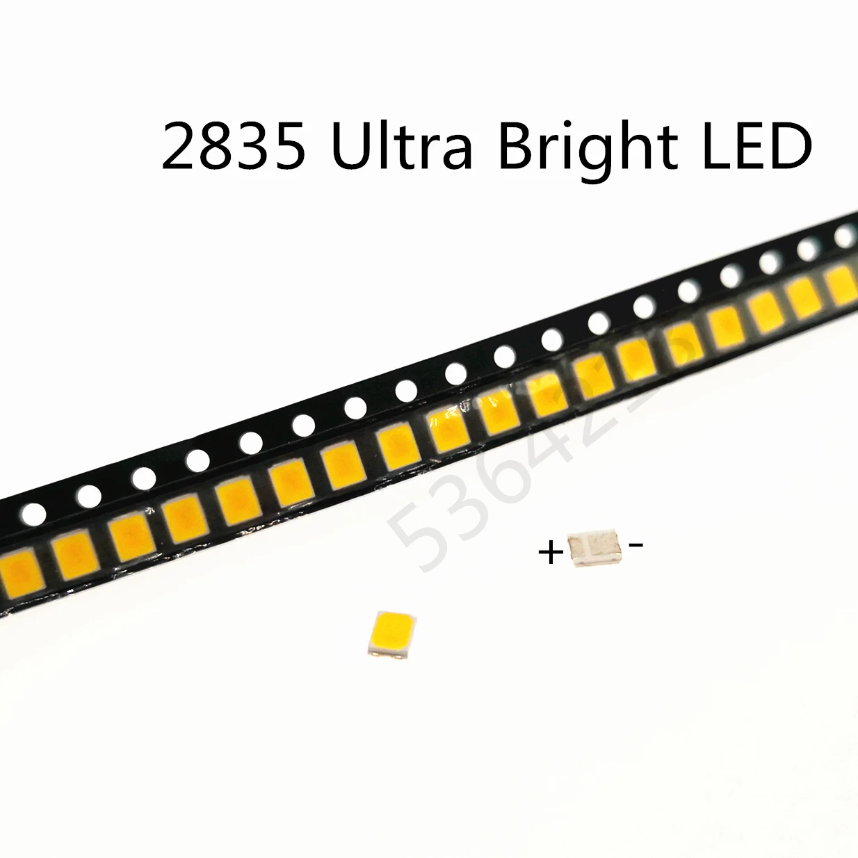 50 шт. SMD СВЕТОДИОДНЫЙ 2835 1 Вт 0,5 3V 6V 9V 18V 36V 50-135LM Теплый Холодный белый Ультра яркий поверхностного монтажа PCB светодиодный светильник на светодиодах