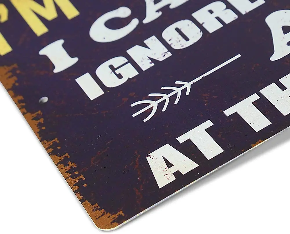 

Putuo Decor Funny Sarcastic Metal Tin Sign I'm Multitasking I Can Listen Ignore and Forget All at The Same Time