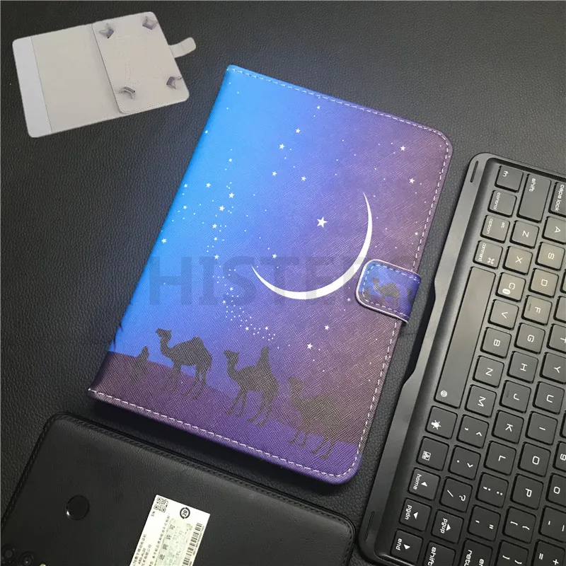 YK HISTERS из искусственной кожи чехол для 6/6. 8/7/7,8/7,85/7,9 дюймов чтения электронных книг планшета gps универсальный стенд крышка Fundas Capa - Цвет: YK