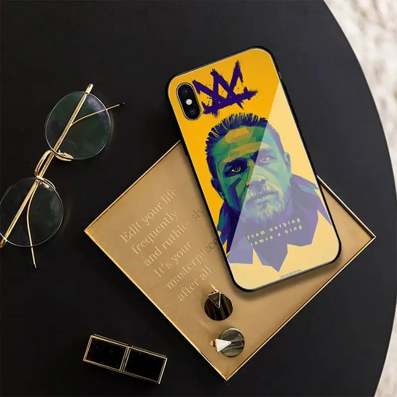 

King Arthur Phone Case For Iphone 11 Pro XR XS MAX 8 X 7 6S 6 Plus Tempered Glass Cove Fundas