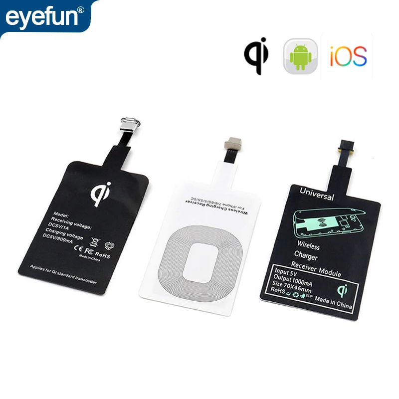 Беспроводное зарядное устройство Eyefun приемник qi usb Беспроводная зарядка