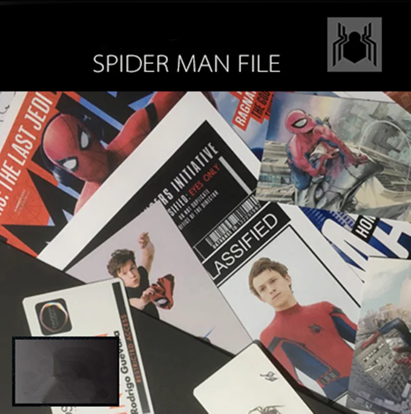 

Superhero Peter Parker Cosplay Props Archives Aegis File Bag Folder Private File Document Paper Craft/Card Making Accessories