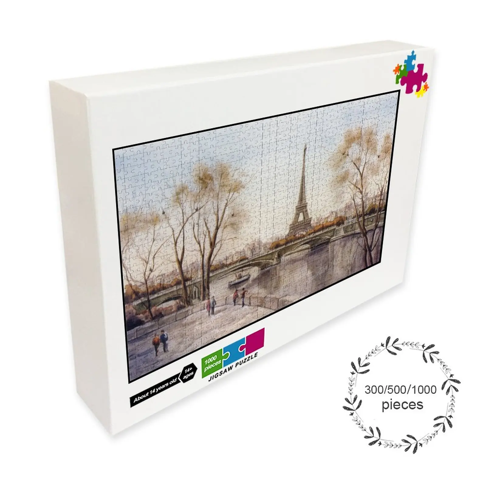 

Пазл деревянный в виде пейзажа, 300, 500, 1000 шт.