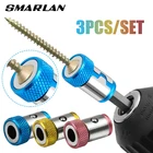 3 шт. магнитный держатель для бит, магнитное электрическое кольцо из сплава, головка для отвертки, сильное нескользящее магнитное кольцо для намагничивания бит Phillip