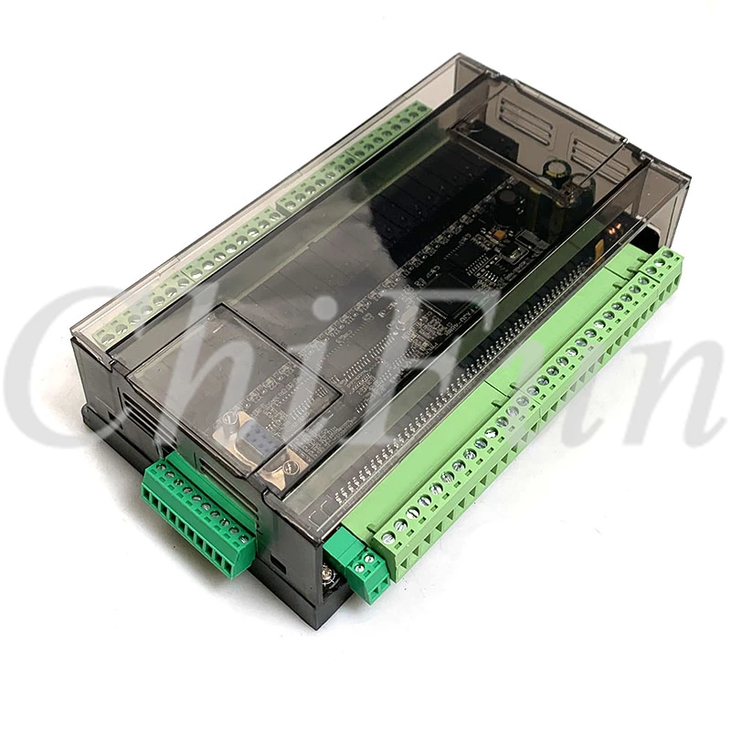 Высокоскоростная плата промышленного управления PLC FX3U 48MR/40MR 24 входа релейного
