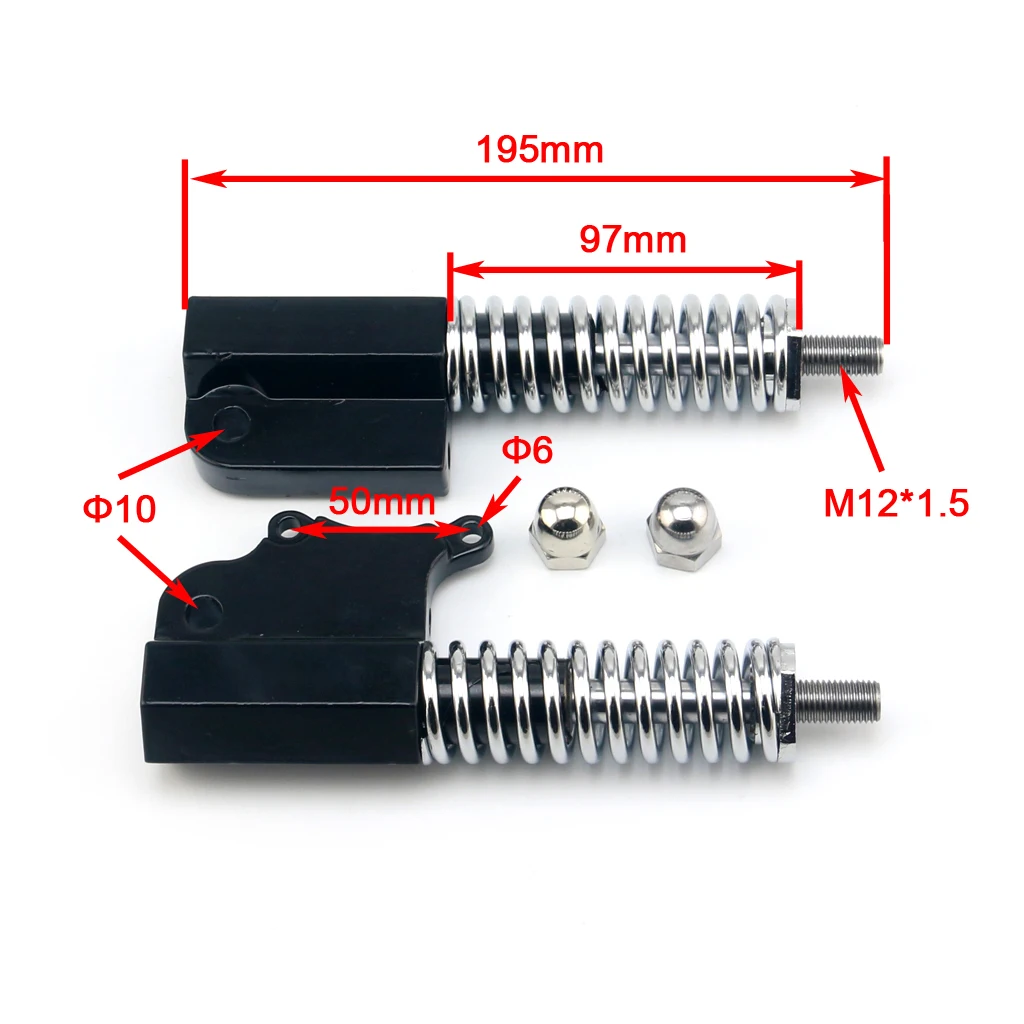 Передний держатель для электроскутера диаметром 10 дюймов|Защита от падения| |