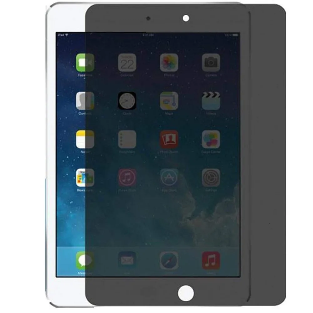 Конфиденциальное закаленное стекло для Apple IPad Air 3 2 Mini 5 4 анти шпионская Защита экрана для IPad Pro 9,7 10,5 11 планшет