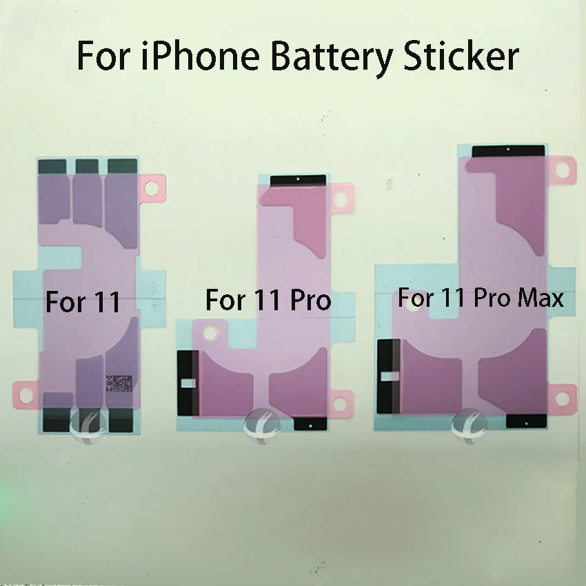 100 шт./лот стикер на батарейный отсек для iPhone 4 4S 5 5S 5C SE 6 Plus 6P 6S 6SP 7 7P 8 8P X XS XR XSM плюс 11
