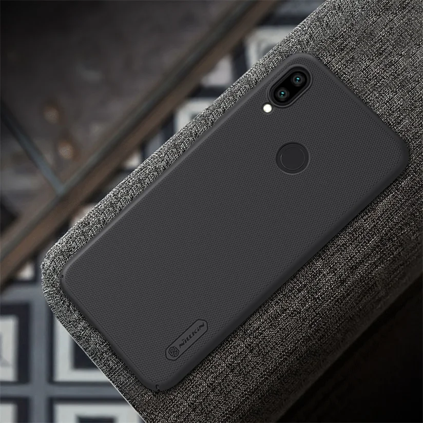 Защитный чехол NILLKIN для Xiaomi Redmi Note 7 матовая жесткая задняя крышка из