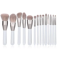 professional makeup brushes set 14pcslot paint wood handle make up synthetic hair foundationpowder cosmetics beauty tools