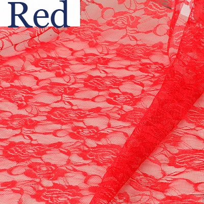 Red 10 м белый кружевной фон свадебное украшение арки вечерние скатерти Декор кружевной ткани драпировка студийный свадебный фон, ткань - Цвет: Red
