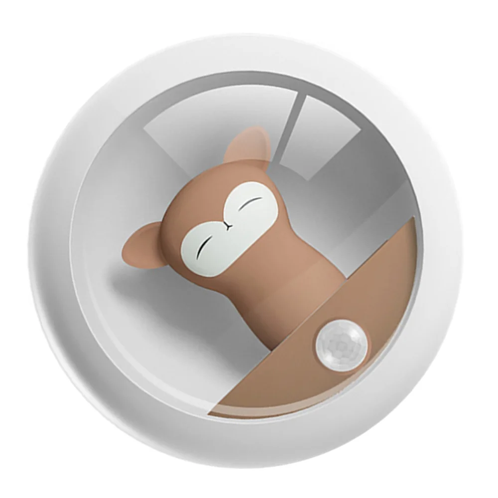 

Hallway Sensor LED Night Light Cartoon USB Charged LED Wall Corridor Lamp