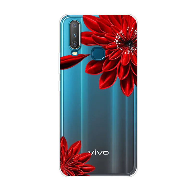 62 Чехол для Vivo Y17, мягкий силиконовый чехол из ТПУ для VIVO v17 neo Y91C Y91 Y15 Y12 V15 V15Pro Pro, чехол для телефона s для VivoY17 y95 - Цвет: 62