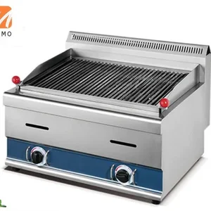 commercial table top electric lave rock grill hot sale in china rock grill machine free global shipping