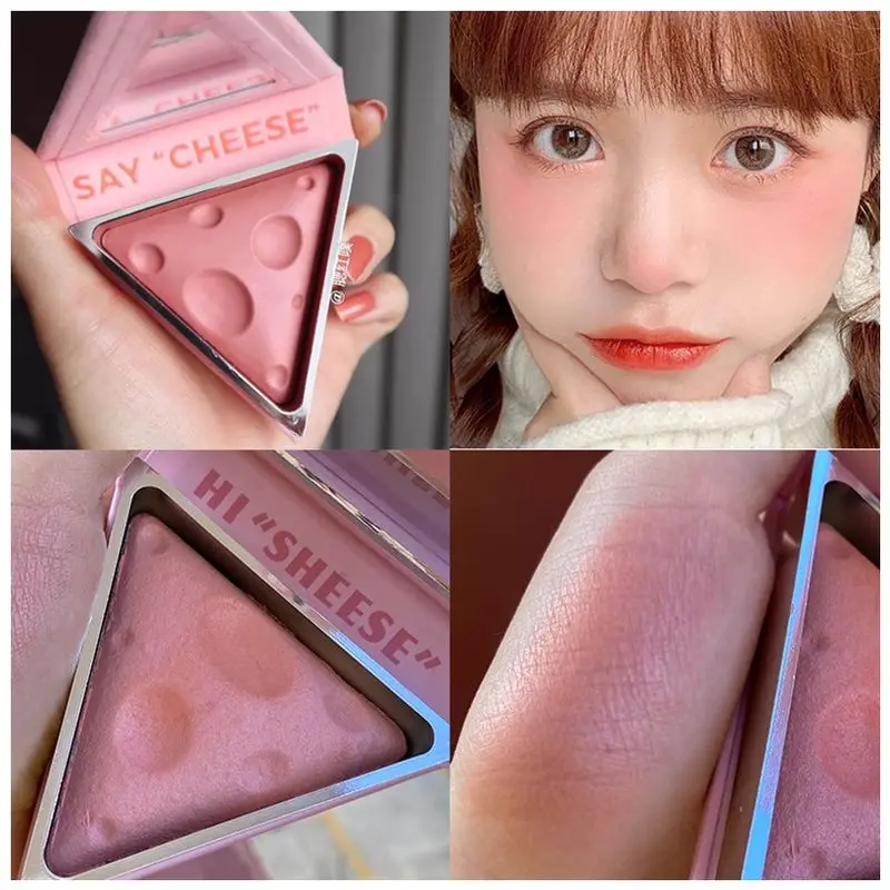 LAIKOU сыр 4 цвета Румяна для лица минерализация Макияж подсветка профессиональная