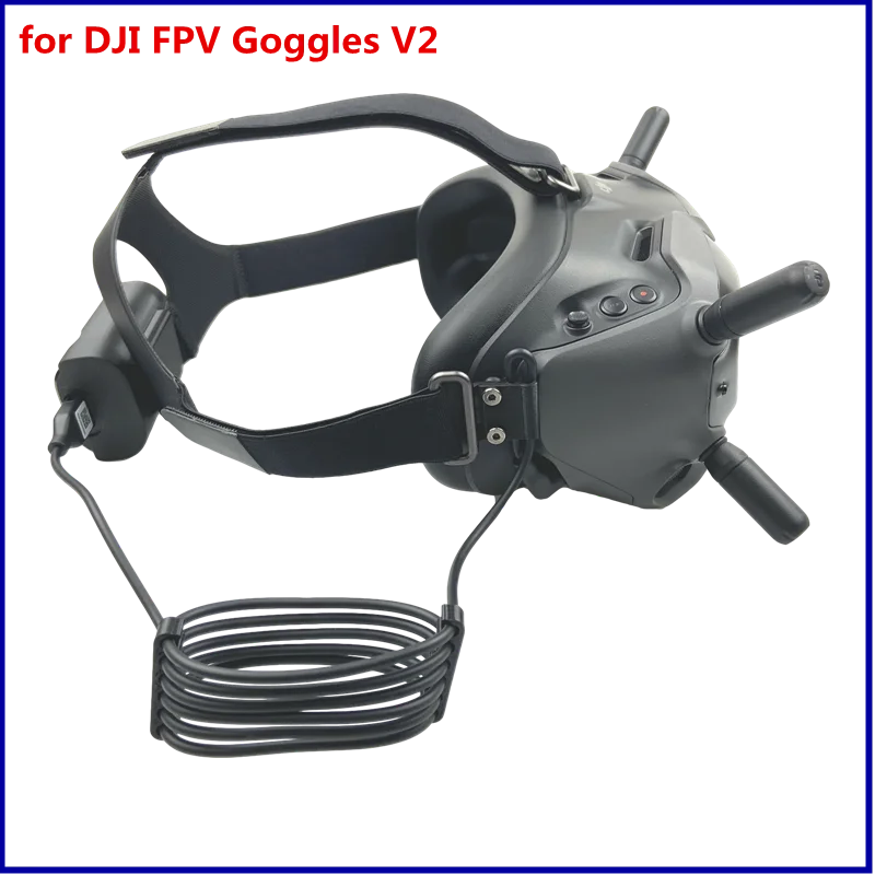 

Для DJI FPV COMBO летающие очки для дрона держатель для кабеля передачи данных линия питания фиксированный кронштейн жгут предотвращает потерю а...