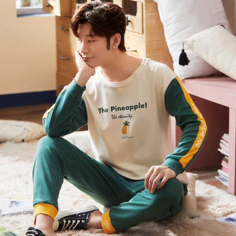 

Couple Pajamas Sweet Girl Pajama Sets Cotton Pijama Men's Pajamas Sleepwear