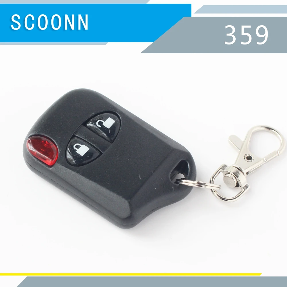 433 МГц универсальный пульт дистанционного управления гаража 2 кнопки Ключ Копир