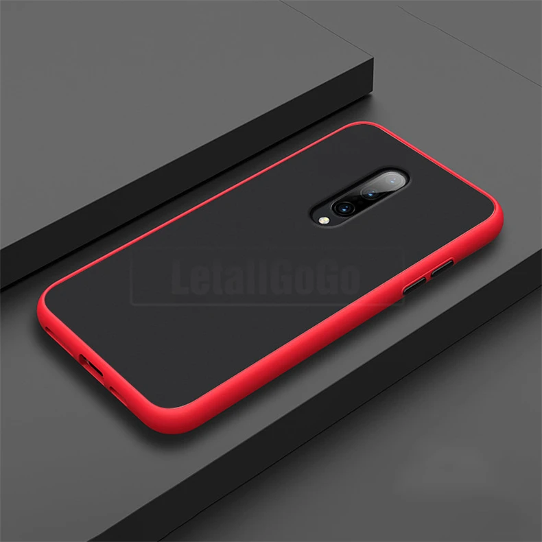 Матовый сенсорный чехол для телефона для Oneplus 7 Pro чехол силиконовая задняя крышка для One Plus 7 Pro Силиконовый противоударный чехол