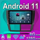Android 11 для Subaru Forester 3 SH 2007-2013, Impreza 2007-2011, автомобильное радио, стерео, мультимедийный видеоплеер, беспроводной Carplay