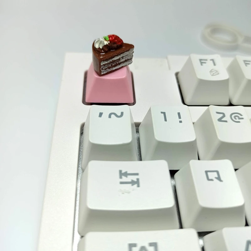 

1PC Creative PBT Delicious Cake Key Cover OEM Profile R4 Height Keycaps for cherry MX Mechanical Keyboard Gaming Players