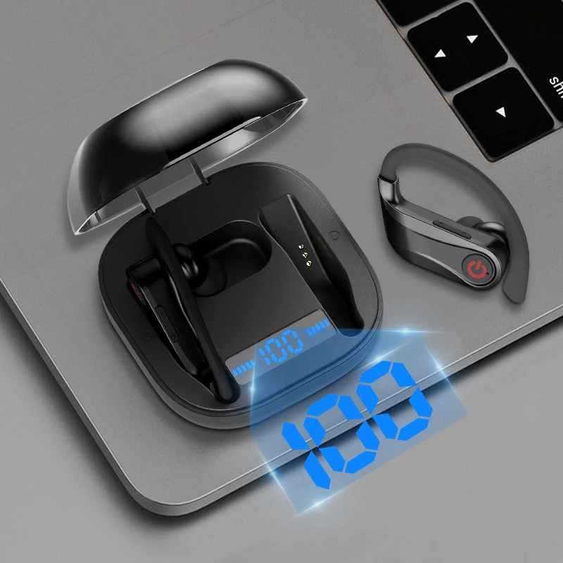 Arlado Q62 Беспроводной Bluetooth наушники V5.0 стерео Ушные крючки Спортивная гарнитура 950