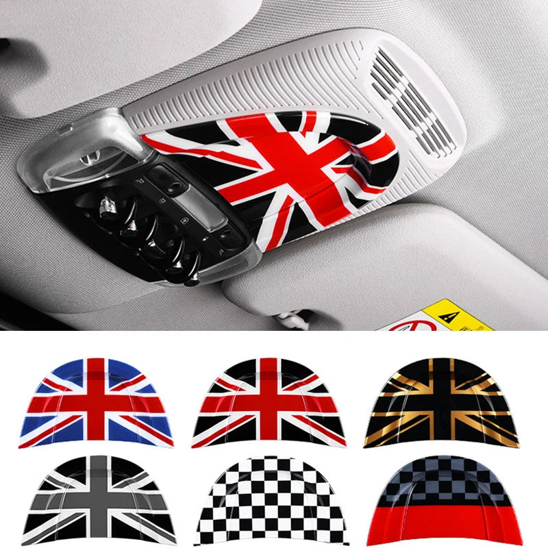 

For Mini Cooper Reading Light Lamp Sticker Cover Clubman Countryman F54 F55 F56 F60 Car Interior Decoration Styling Accessories