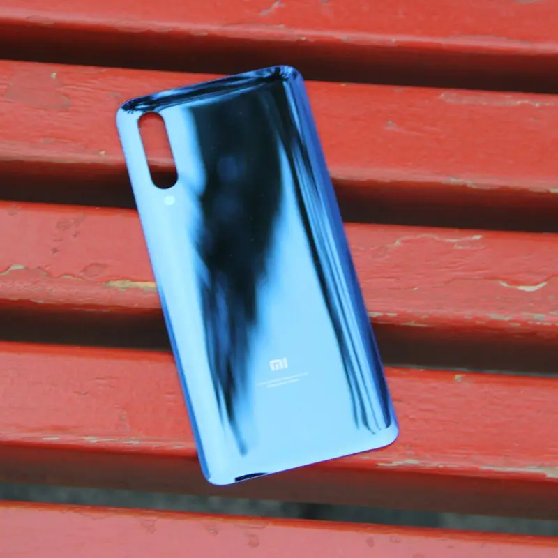 Оригинальная запасная задняя крышка батарейного отсека XiaoMi стекло для Xiaomi 9 MI9 M9 MI