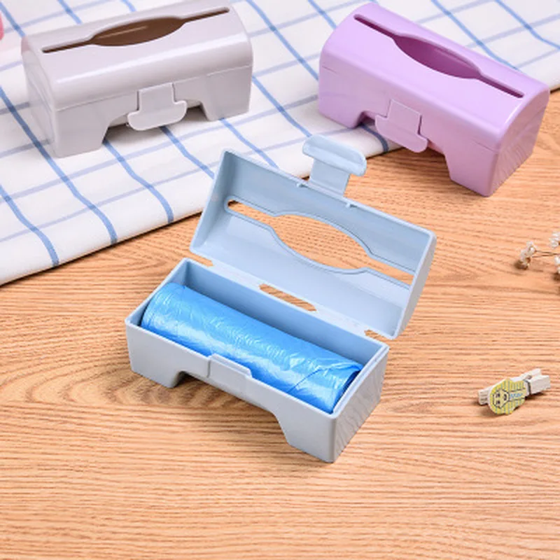 Мешки для мусора контейнер хранения 1 шт. кухонные приспособления пластиковый