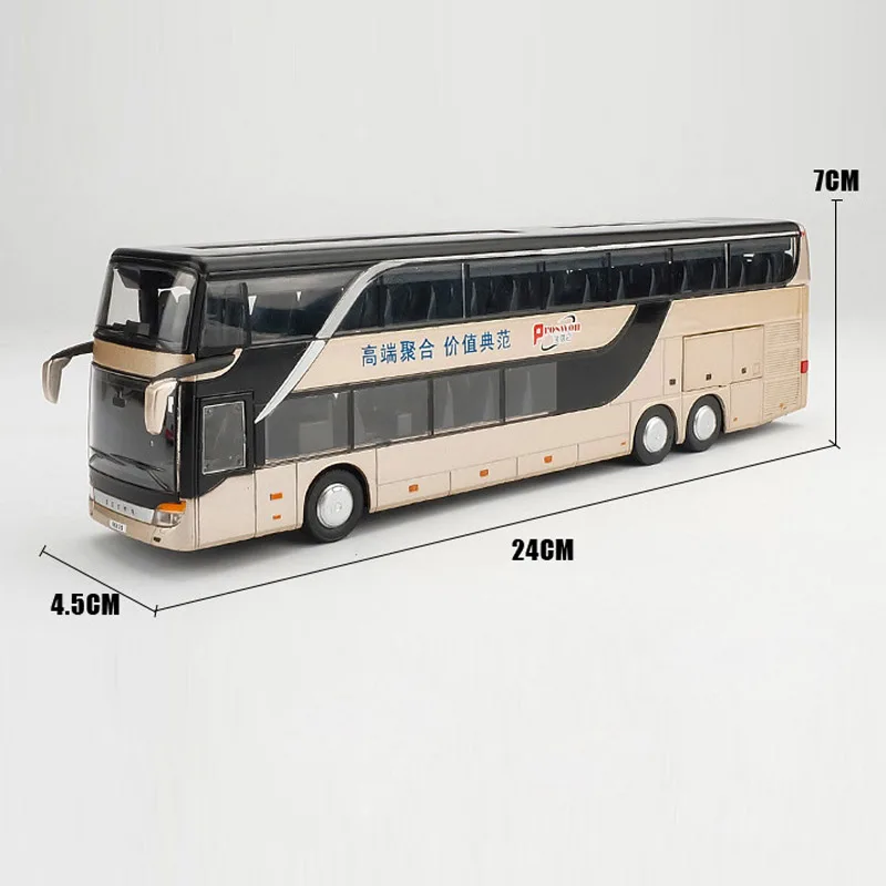 Модель автомобиля из сплава с высокой степенью имитации масштаб 1:32 двойной