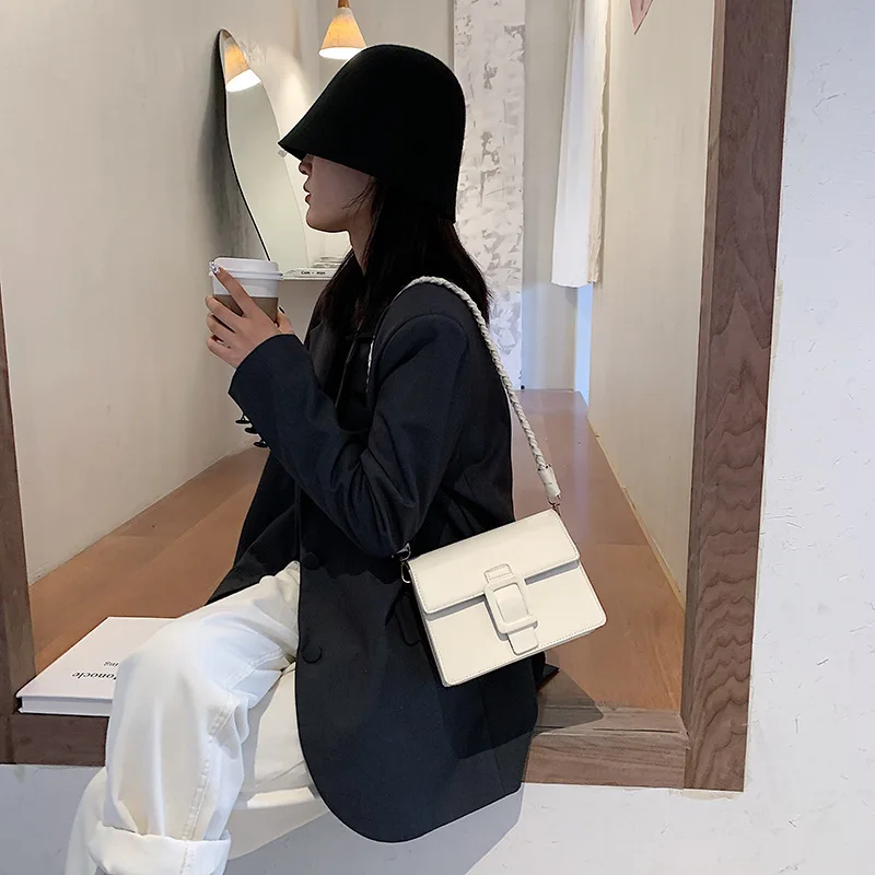 Простые Женские сумки на плечо женские кошельки через роскошный брендовый