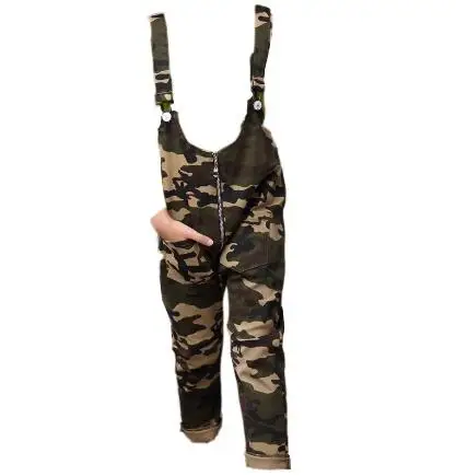 Pants Детский комбинезон на возраст 6, 8, 10, 12, 14 лет, повседневные штаны, одежда на весну и осень, камуфляжная форма для девочек, Детский комбинезон для девочек-подростков - Цвет: Pants
