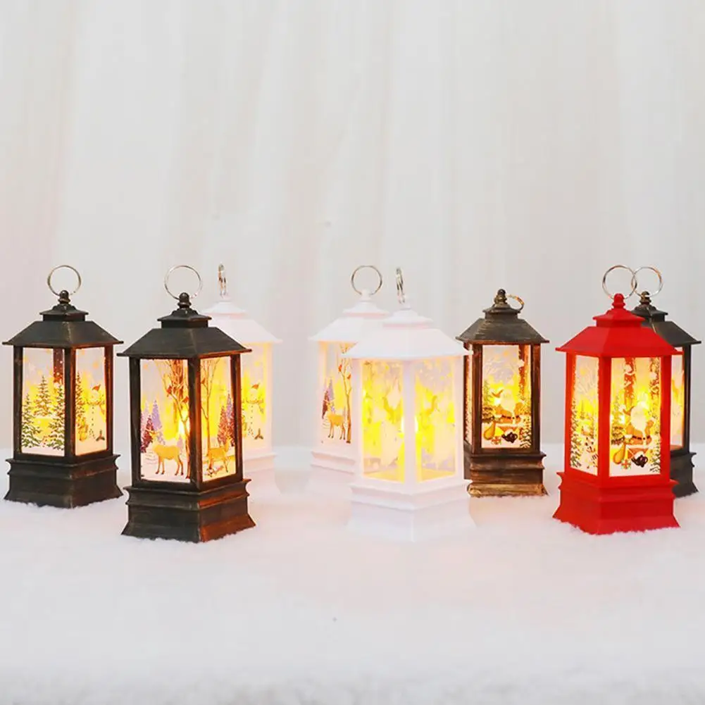 

Santa Claus Snowman Lantern Light Merry Christmas Decor For Home Christmas Ornament Xmas Gifts Navidad 2021 New Year 2022