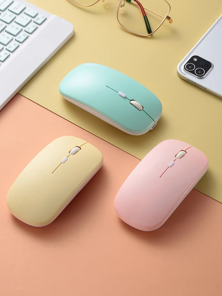 

M105 Wireless Mouse Bluetooth Rechargeable Computer Silent Mause Ergonomic Mini Mouse USB Optical Mice For PC Laptop